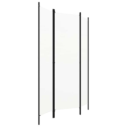 3-tlg. Raumteiler Weiß 150x180 cm