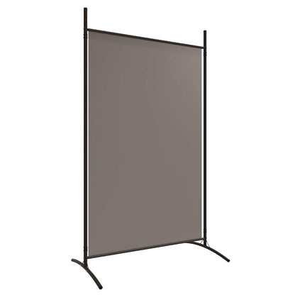 6-tlg. Paravent Anthrazit 520x180 cm Stoff