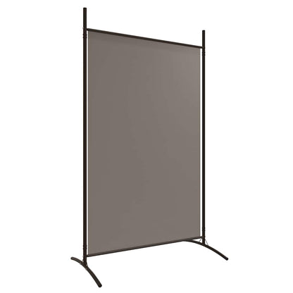 2-tlg. Paravent Anthrazit 348x180 cm Stoff